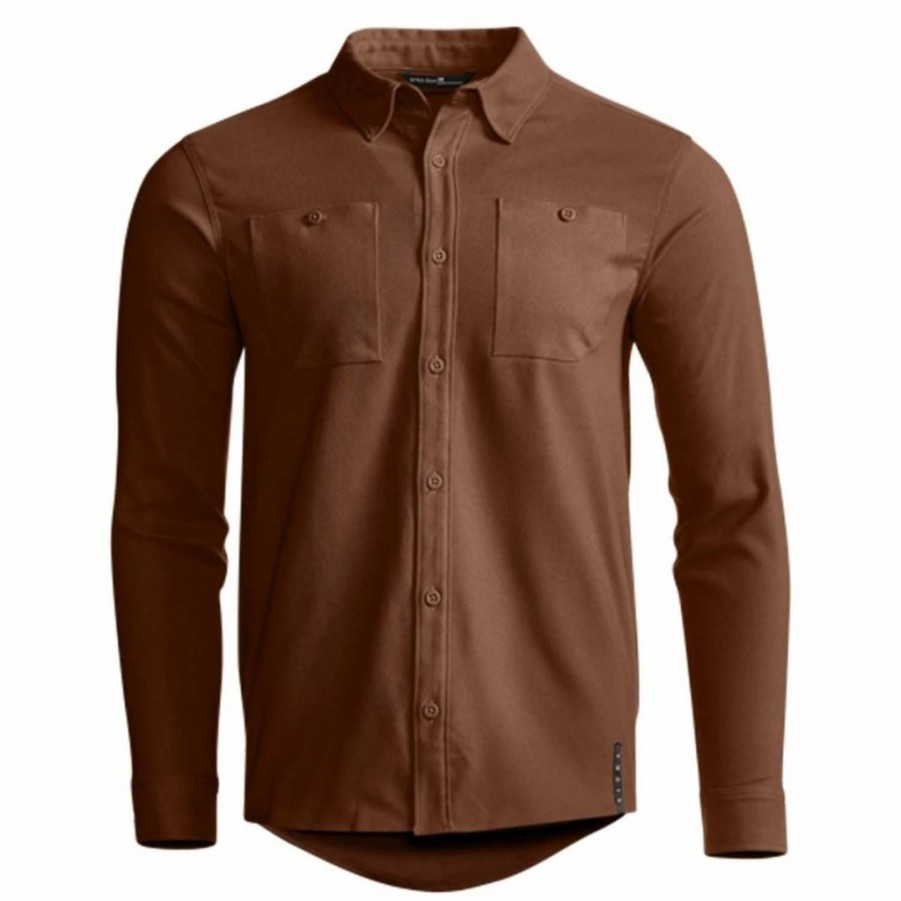 Base & Mid Layers * | Sitka Riser Work Long Sleeve Shirt