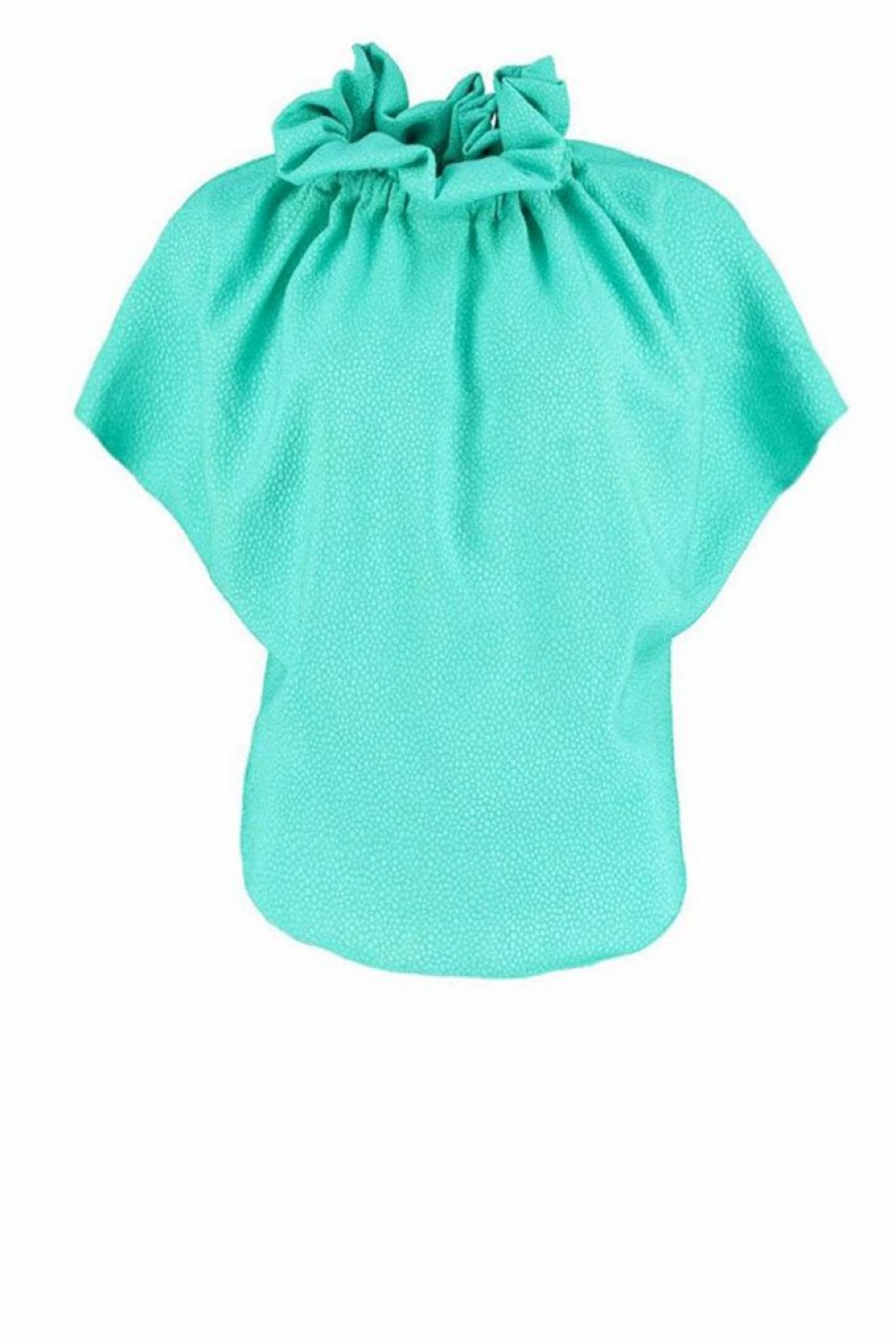 Tops * | Edeline Lee (New) Ruff Blouse