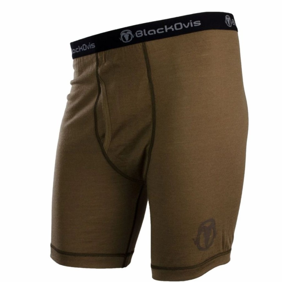 Base & Mid Layers * | Blackovis Venture Merino Boxer Brief