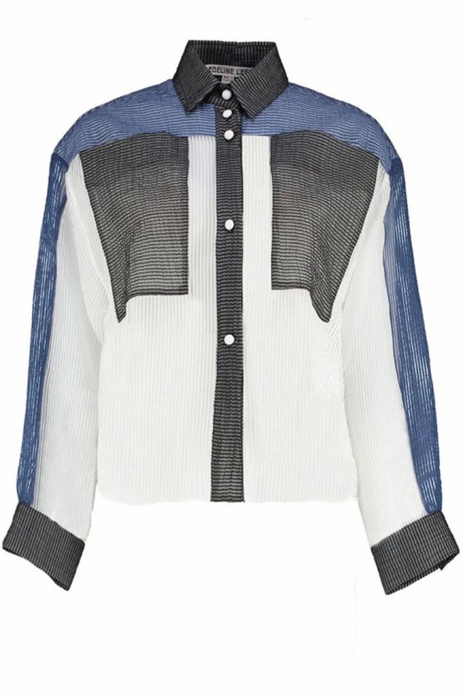 Tops * | Edeline Lee (New) Mosaic Shirt