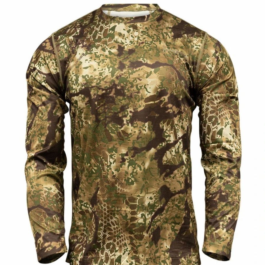 Base & Mid Layers * | Kryptek Hyperion Long Sleeve Crew