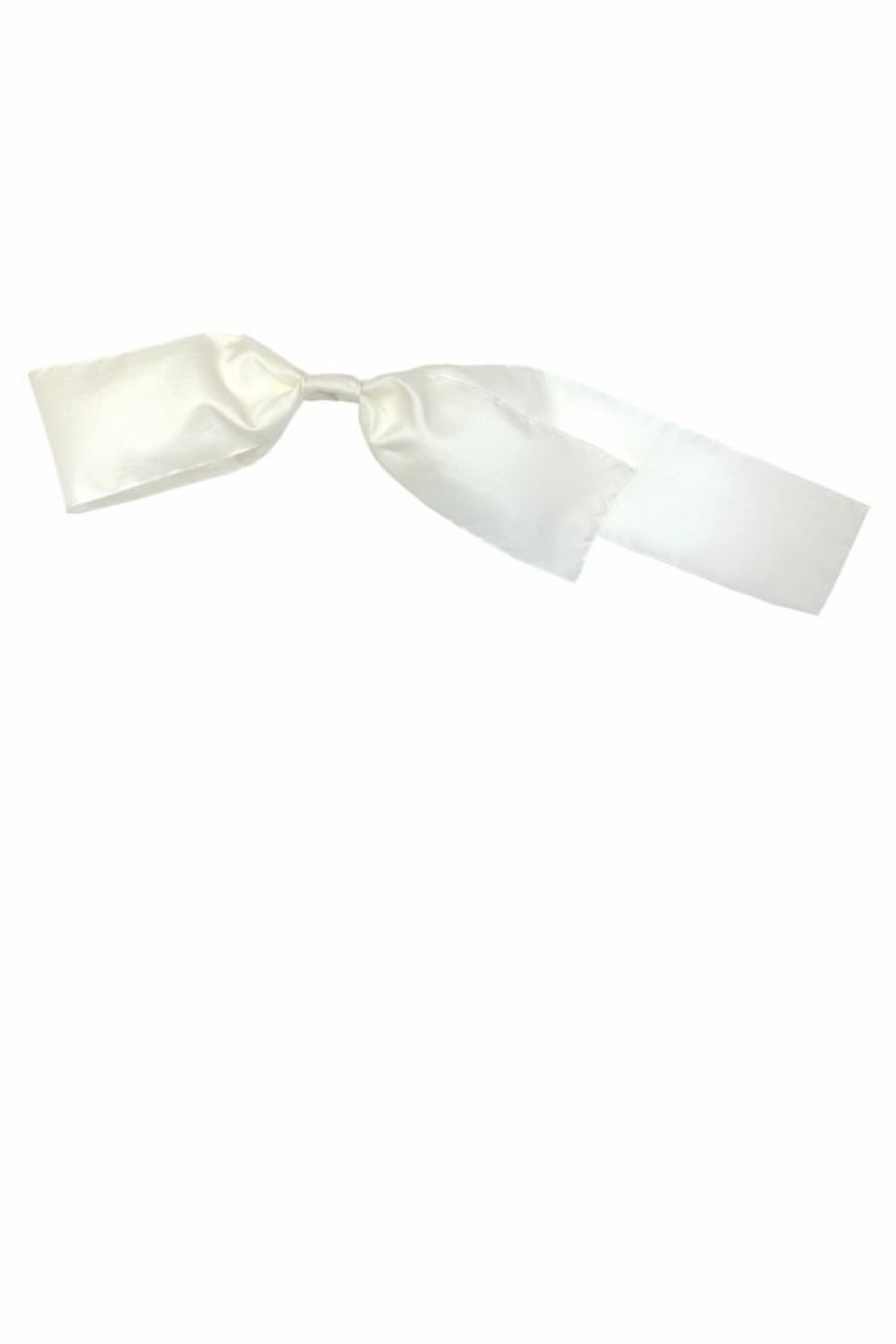 Accessories * | Edeline Lee (New) Silk Gazar Maxi Bow Hair Barrette