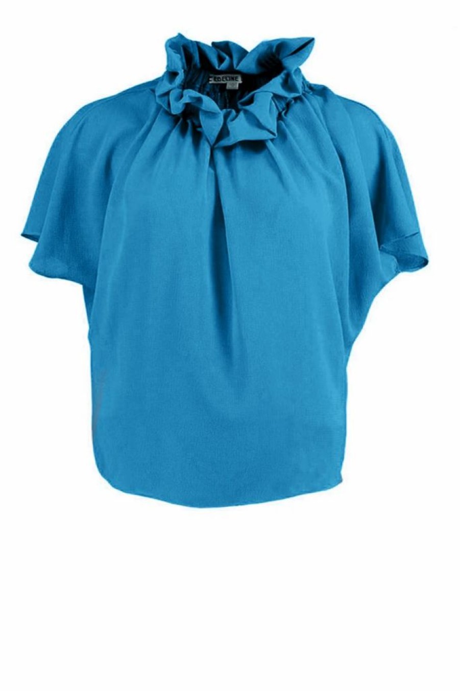 Tops * | Edeline Lee (New) Ruff Blouse