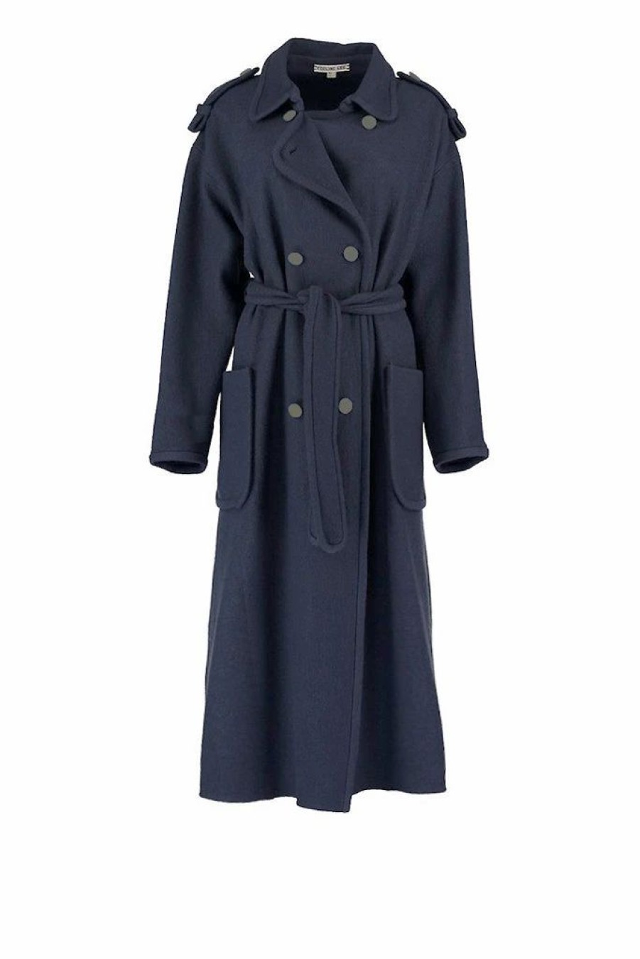 Coats & Jackets * | Edeline Lee (New) Topographic Trench Coat