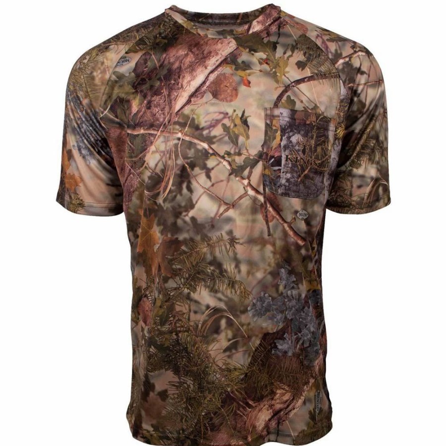 Base & Mid Layers * | King'S Camo Hunter Short Sleeve Tee