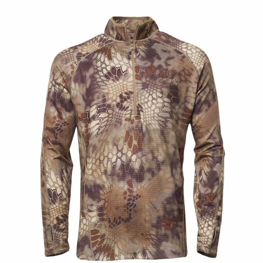 Base & Mid Layers * | Kryptek Cronos 1/2 Zip Fleece