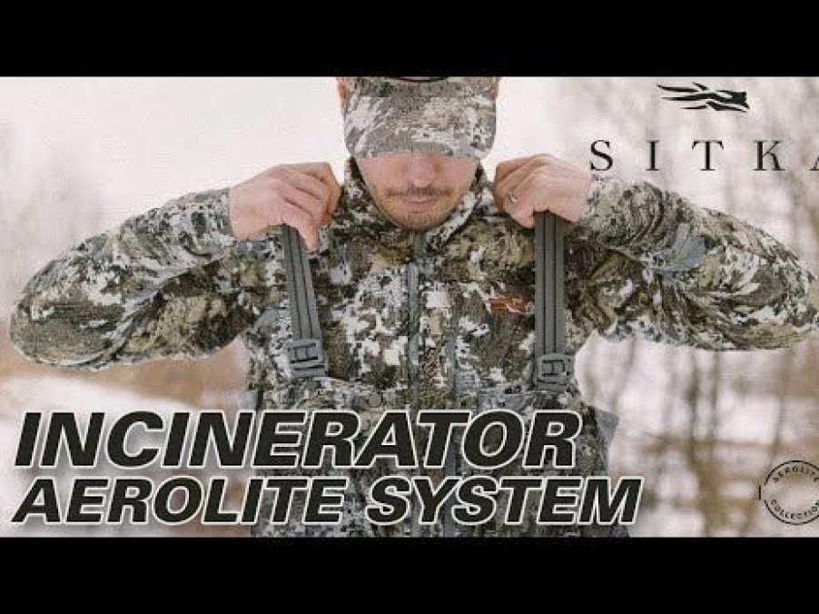 Pants * | Sitka Incinerator Aerolite Bib Optifade Elevated Ii