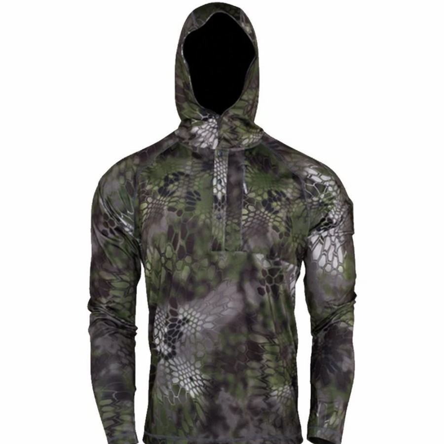 Base & Mid Layers * | Kryptek Sonora Hooded Shirt Altitude