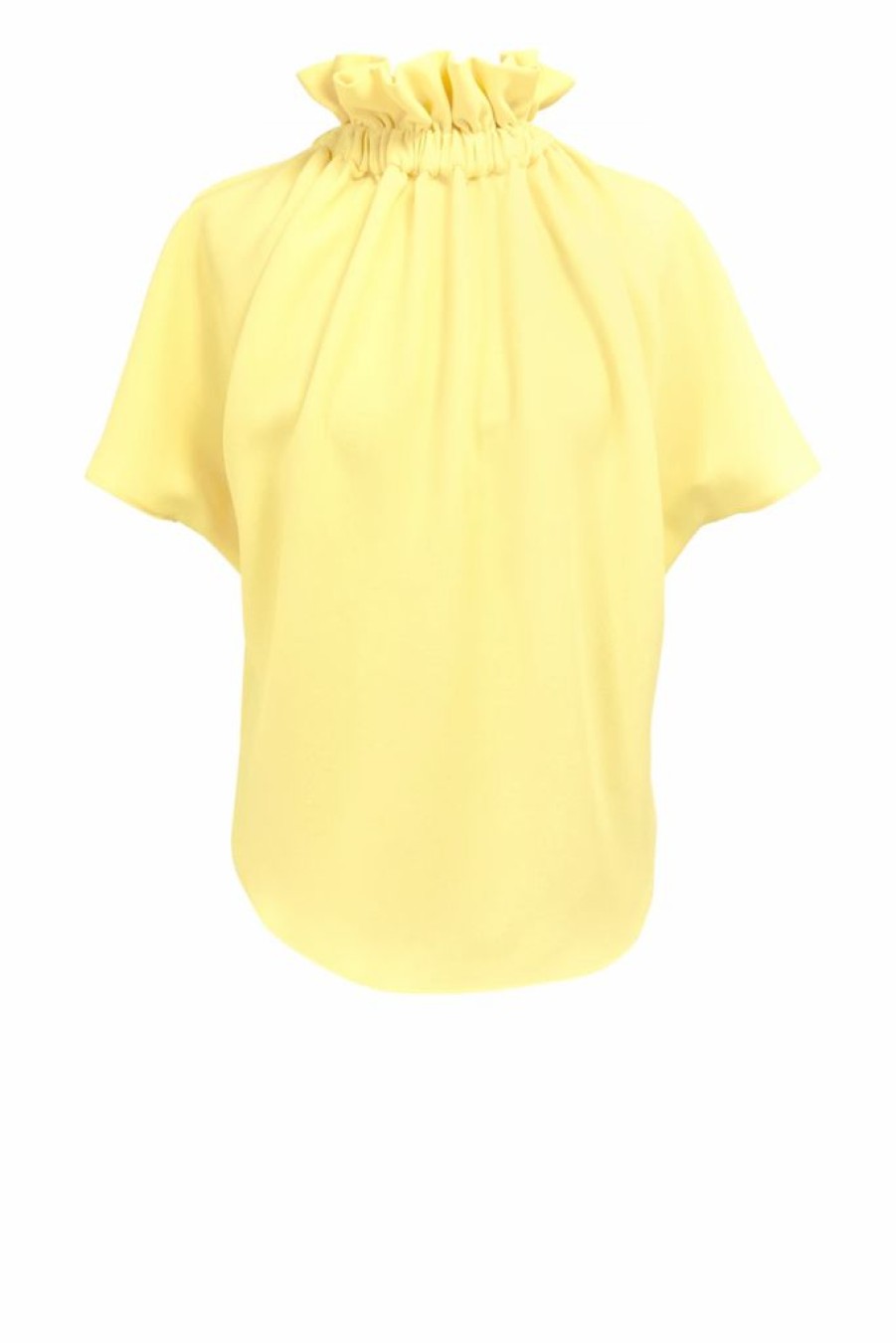 Tops * | Edeline Lee (New) Ruff Blouse