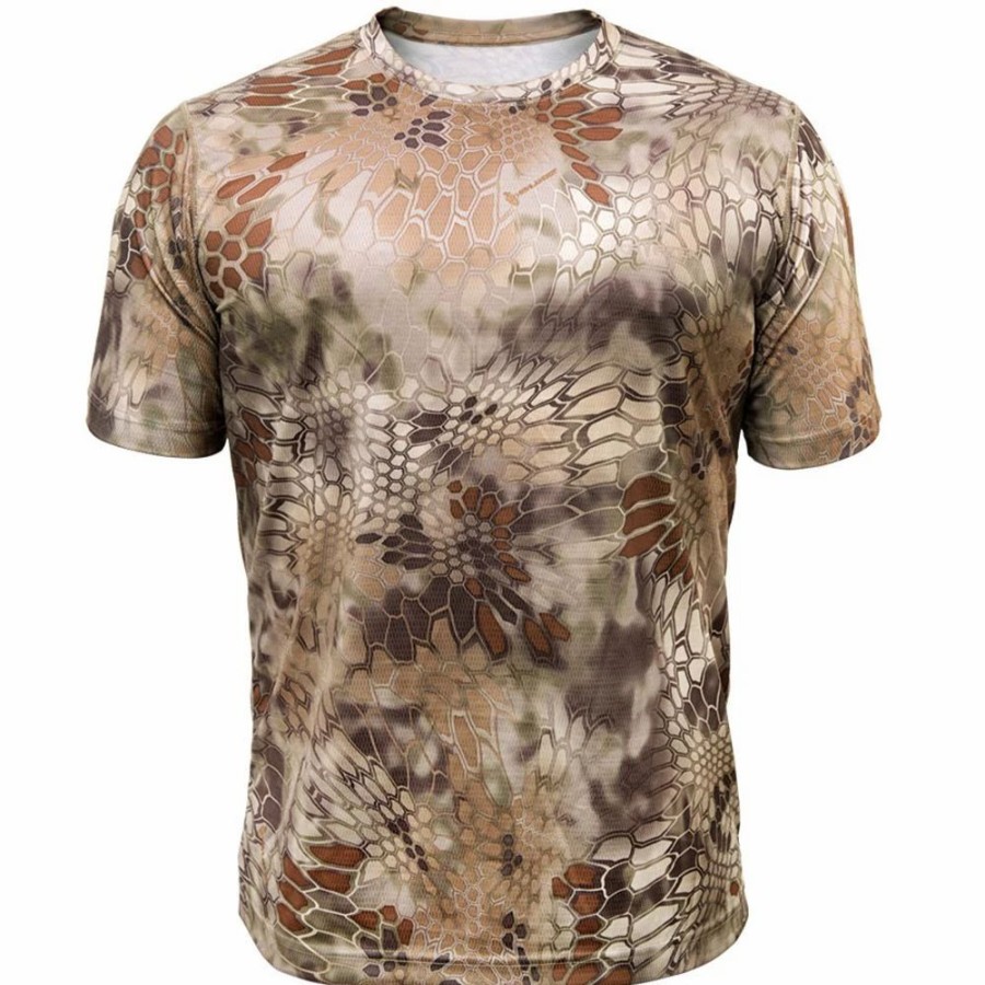 Base & Mid Layers * | Kryptek Hyperion Short Sleeve Crew