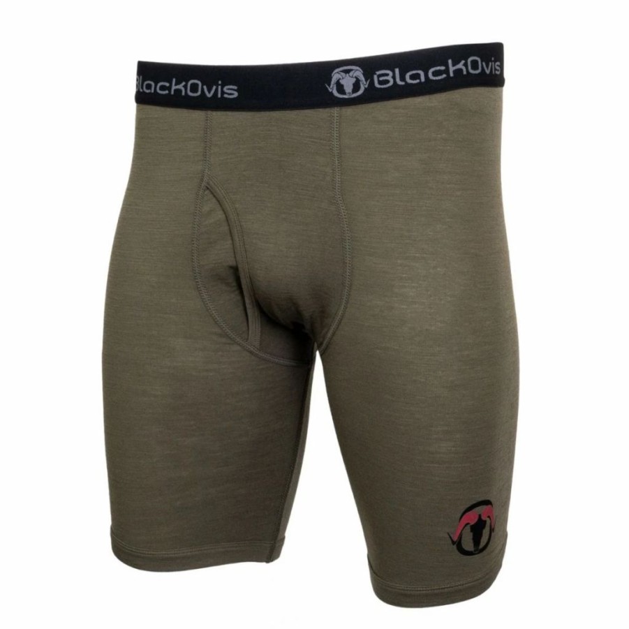 Base & Mid Layers * | Blackovis Venture Merino Boxer Brief Tall