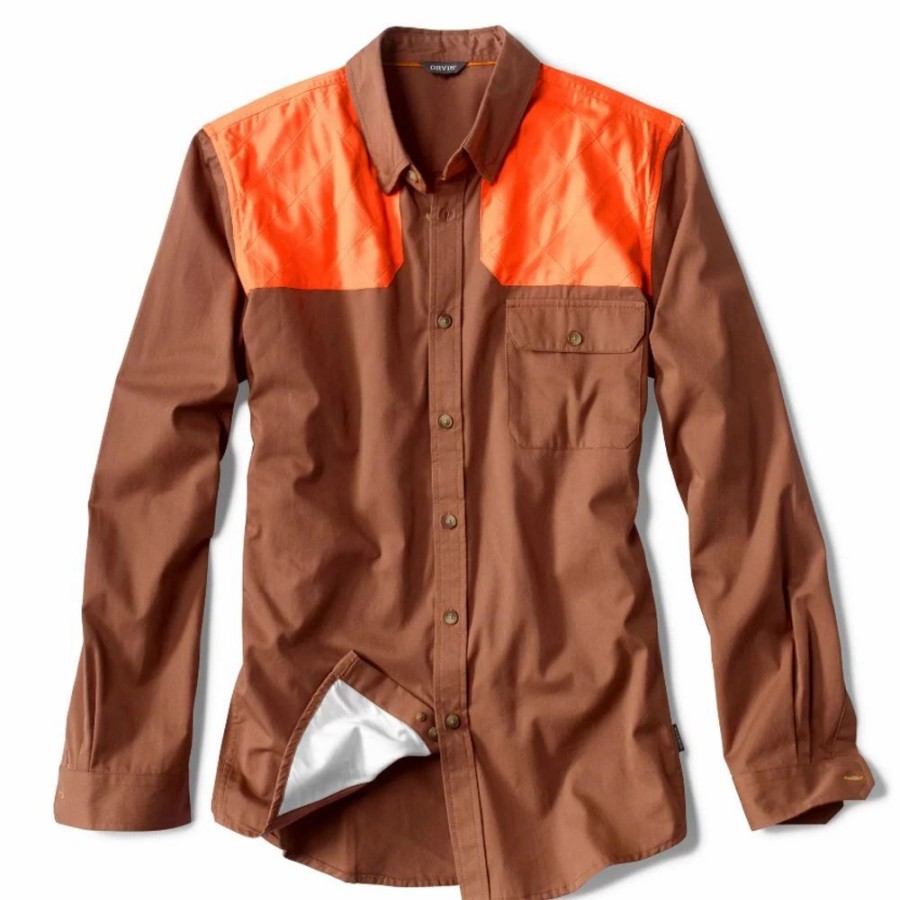 Base & Mid Layers * | Orvis Men'S Midweight Shooting Long Sleeve Shirt