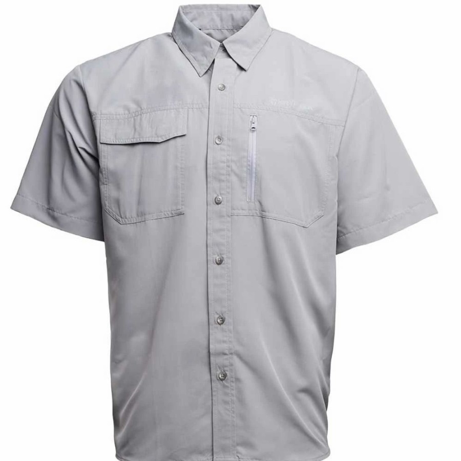 Base & Mid Layers * | Kryptek Adventure Iii Short Sleeve Shirt Wolf Grey