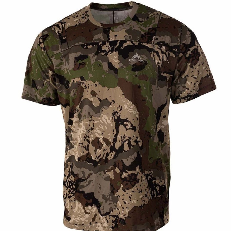 Base & Mid Layers * | Pnuma Outdoors Renegade Short Sleeve Shirt Caza