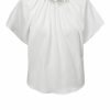 Tops * | Edeline Lee (New) Ruff Blouse